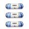 Caron Simply Soft Saturday Blue Jeans Ombre Yarn - 3 Pack of 141g/5oz - Acrylic - 4 Medium (Worsted) - 235 Yards - Knitting/Crochet